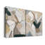 Marble Lines I - Toile tendue avec châssis de qualité supérieure - Prêt à accrocher-1906138988