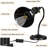 Eniel Steel Plug-in Armed Sconce