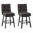Sapphira Upholstered Counter Stool with Solid Wood Frame-1735701637