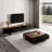 Morford Modern Wood TV Stand Media Console 4 Drawers Open Storage Cabinet Veneer Fully-assembled-538084956-538084957