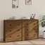 Kyarie 140cm Solid Wood Sideboard-1364090728