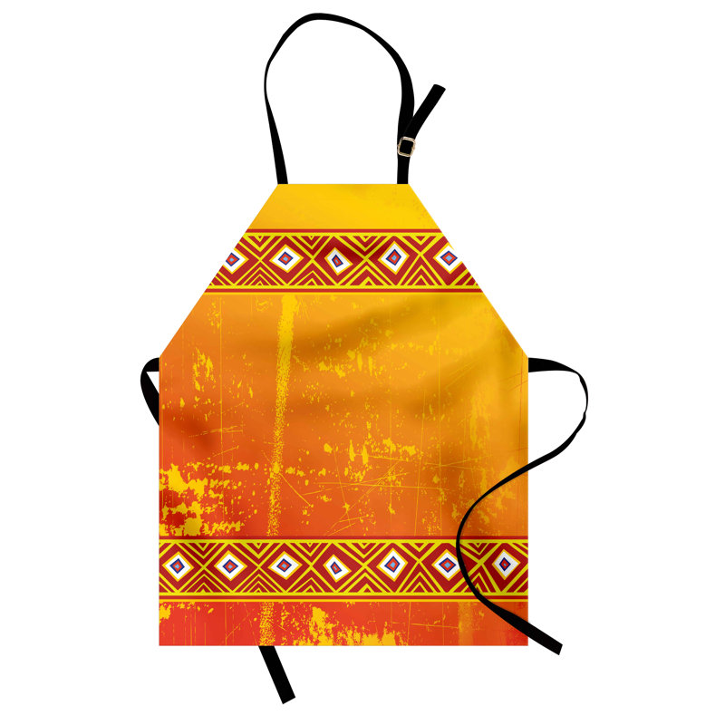 No Pattern Bib Apron