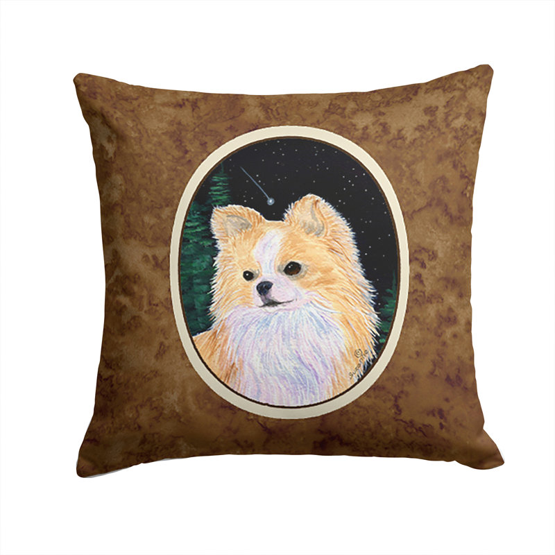 Coussin décoratif intérieur / extérieur Starry Night Chihuahua