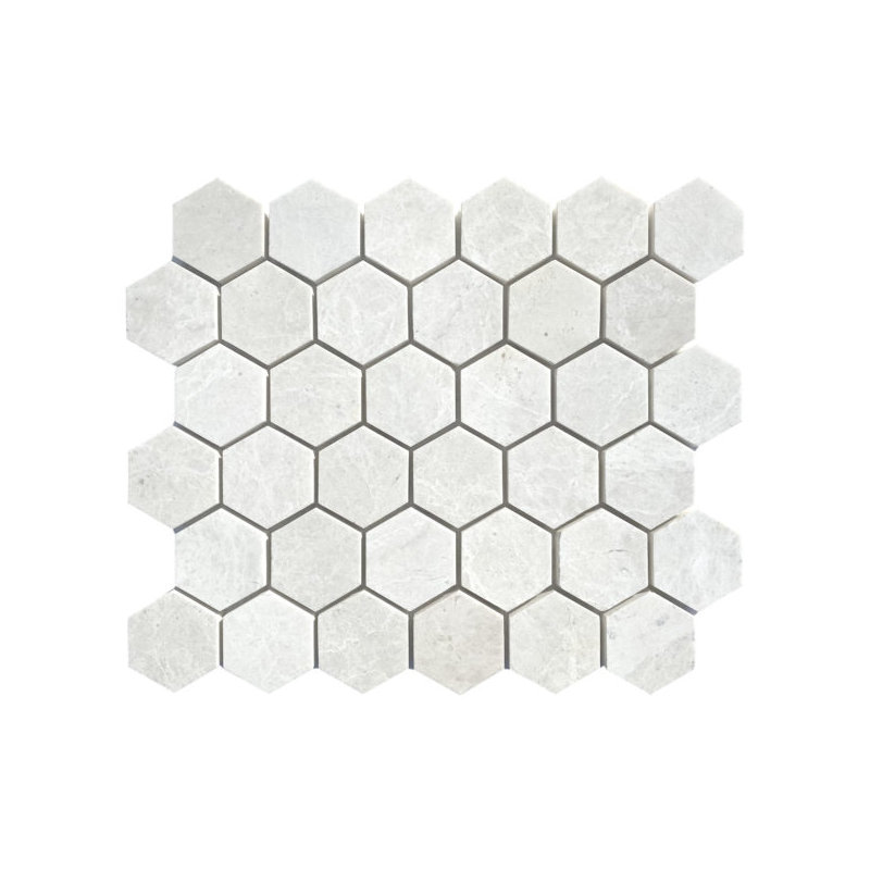 Vanille hexagonale 2 pouces polie