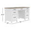 Bureau de direction Gabby avec prises intégrées