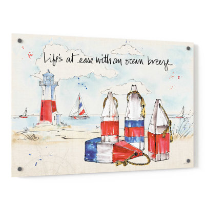 " Coastal Buoys II " by Anne Tavoletti