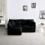 Canapé modulaire en chenille avec table d'appoint-2013943088