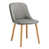 Light Grey Velvet/Natural
