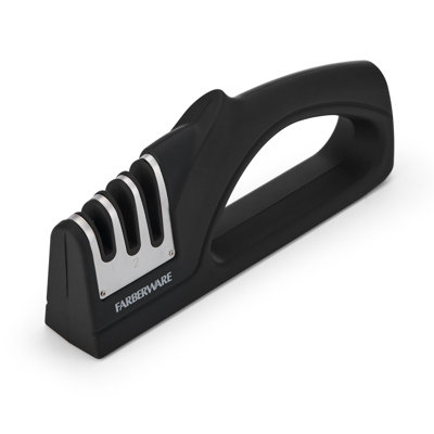 Farberware Edgekeeper 3 Stage Handheld Kitchen Knife Sharpener