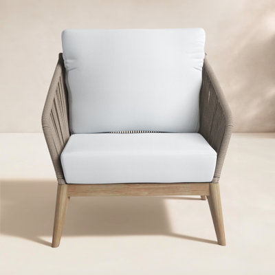 Bowery Acacia Outdoor Lounge Chair