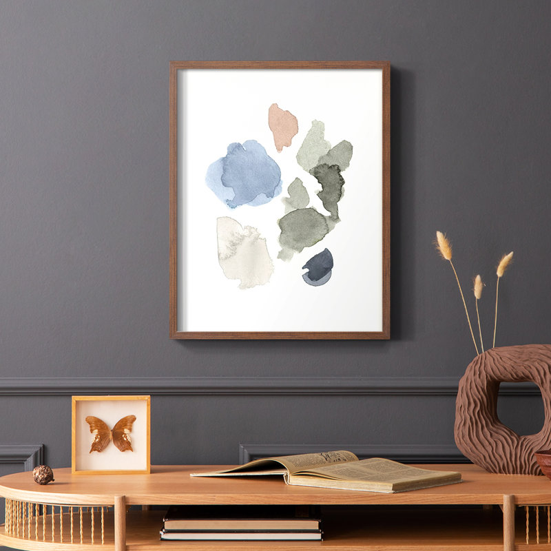 «Fresh Start II», reproduction encadrée - bois massif, Brun, H 14 po x l 11 po