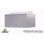 Remise de rangement en acier Elite, 10 x 12, gris froid-78950345