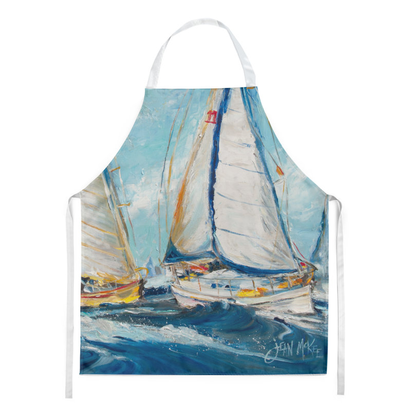 No Pattern Bib Apron