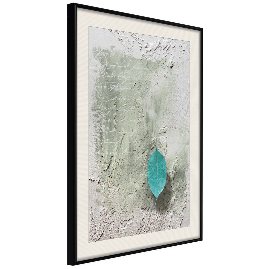 Gerahmtes Poster Floating Leaf I