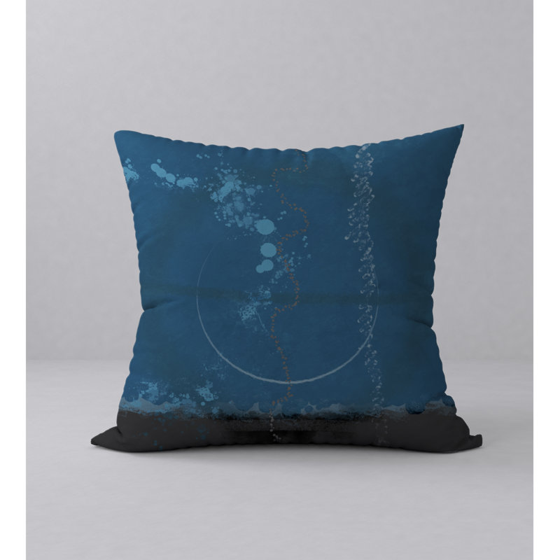 Housse de coussin carrée irrésistible supersonique/insert, 18 po x 18 po