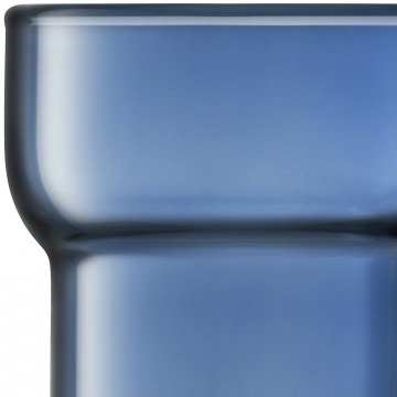 Utility Handmade Drinking Glass, Sapphire