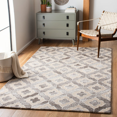 Tapis performance touffeté à la main Herewardus