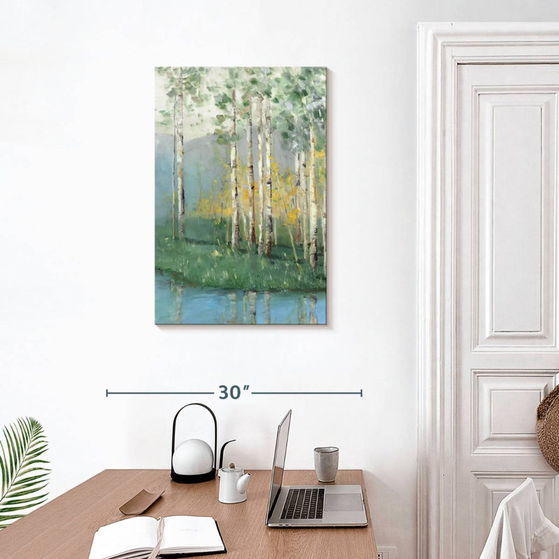Harnek Birch Reflections II, 30" H x 20" W