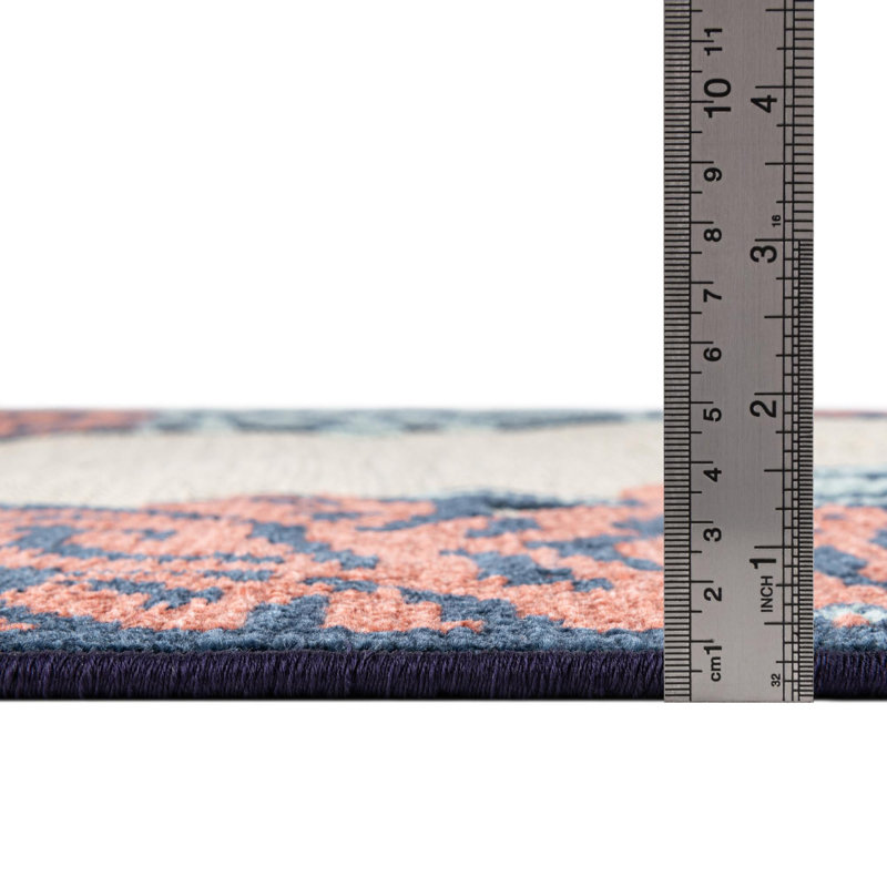 Millville Indoor/Outdoor Rug Multi, Rectangle 4' x 6'