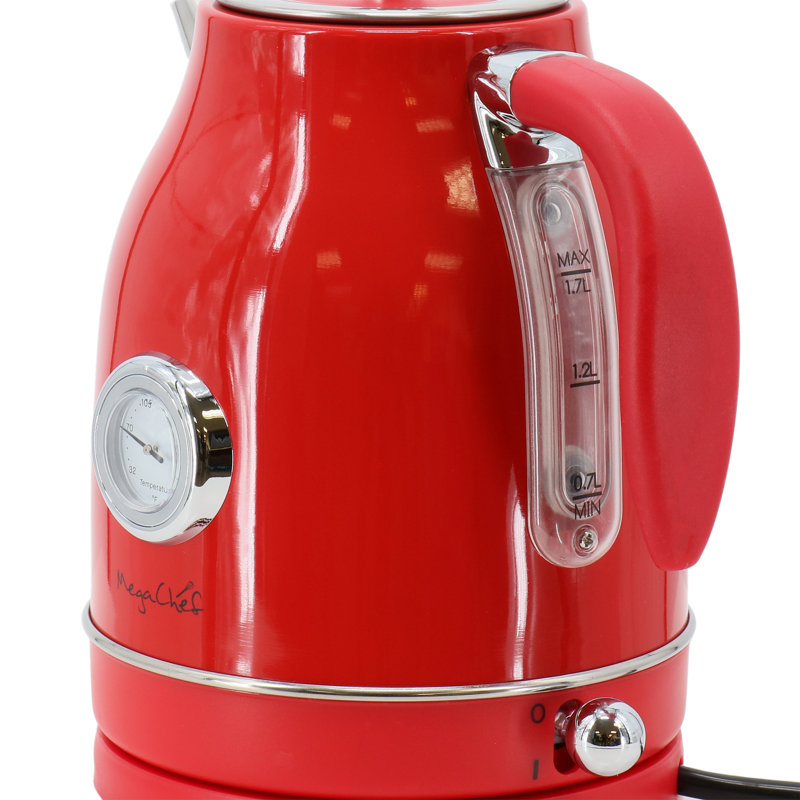 MegaChef MC-BTBK 1.7 Quarts Electric Tea Kettle