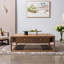 Nouvelle table basse en bois de frêne massif de style chinois