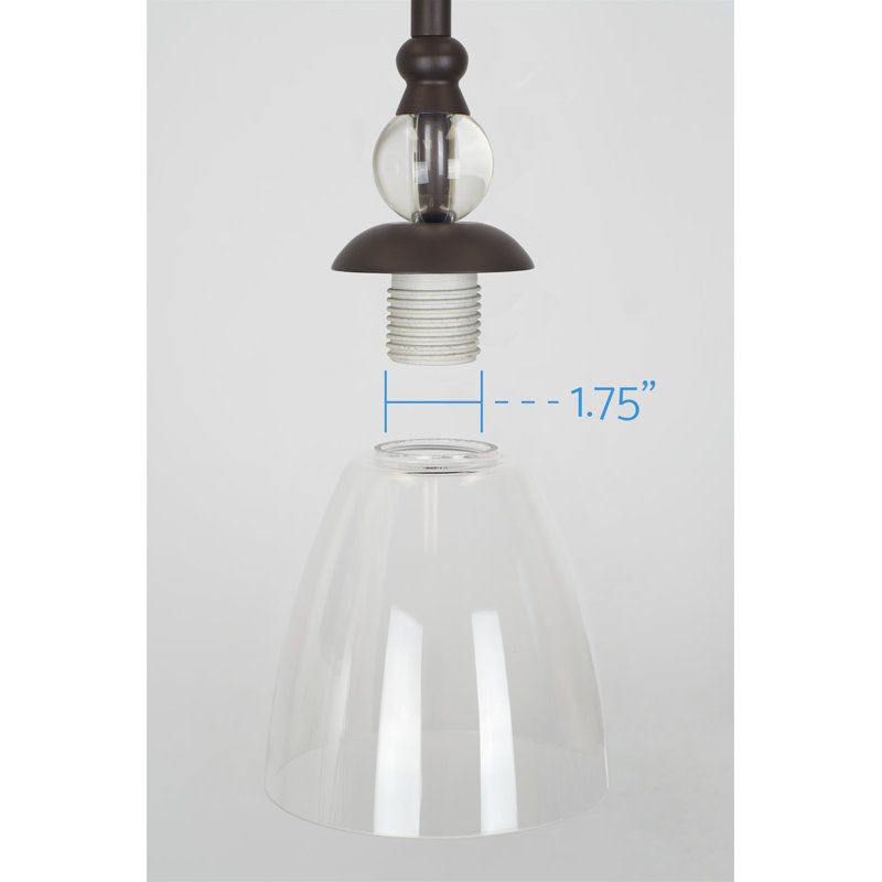 5.75'' H Glass Empire Lamp Shade