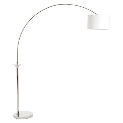 213cm Satin Arched Floor Lamp