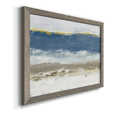 Blue Skies - Peinture sur toile encadrée