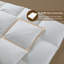 Édredon en duvet et plumes de qualité supérieure grand mélange de coton doux de poids moyen pour couette moelleuse toutes saisons avec attaches-1345892664