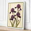 Purple Irises Study Botanical - Wrapped Canvas-2100022579-2100022581