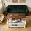 Table basse à plateau relevable rétro avec rangement-32158067-32158077