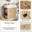 21.6 Inch Modern Floating Bathroom Vanity With Ceramic Basin - Space-Saving Design For Small Bathrooms, Right Side Storage-531668885