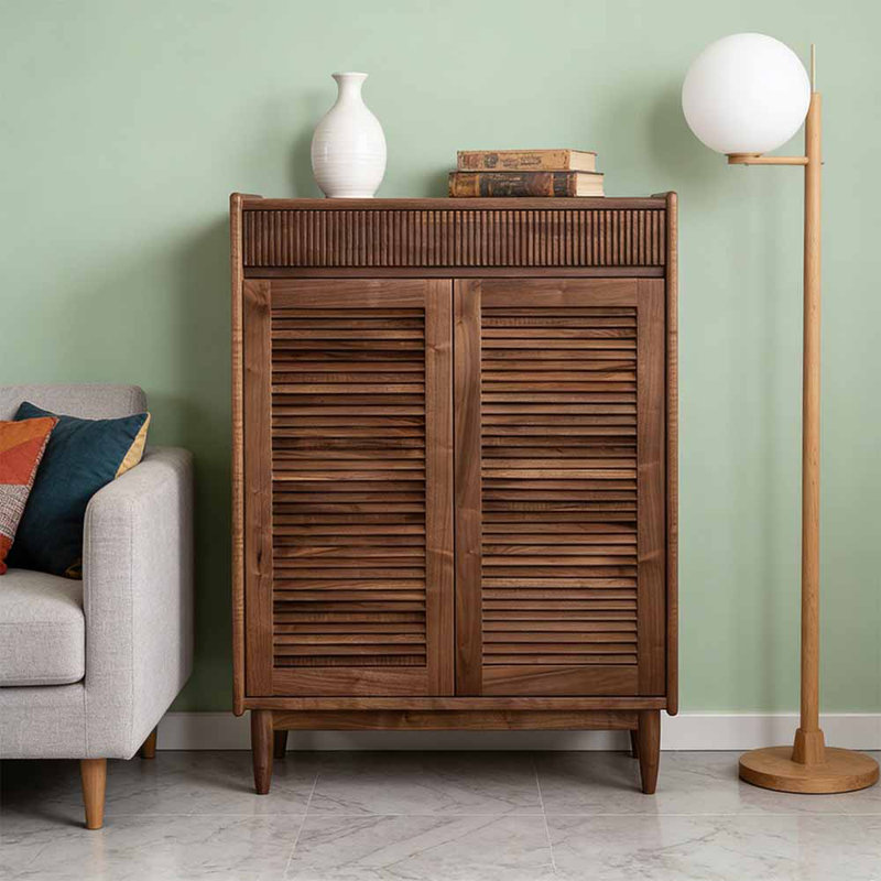 Japanese-style living room minimalist shoe cabinet