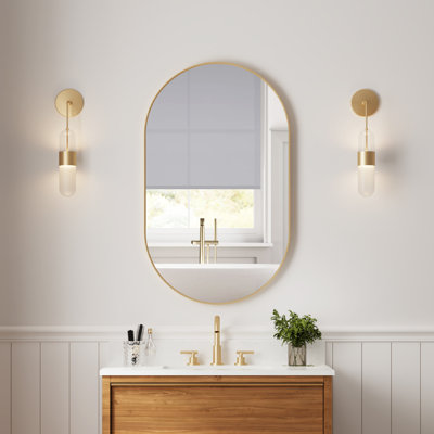 Miroir de salle de bain mural