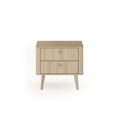 Tiernen 63 cm W Bedside Table