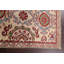 Tapis oriental géométrique Kazak noué à la main 3 x 4