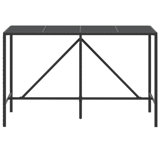 Leithan Rectangular 180Cm L Outdoor Standing Height Table