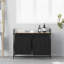 Laundry Basket 2 Compartments With Wheels-1760560662