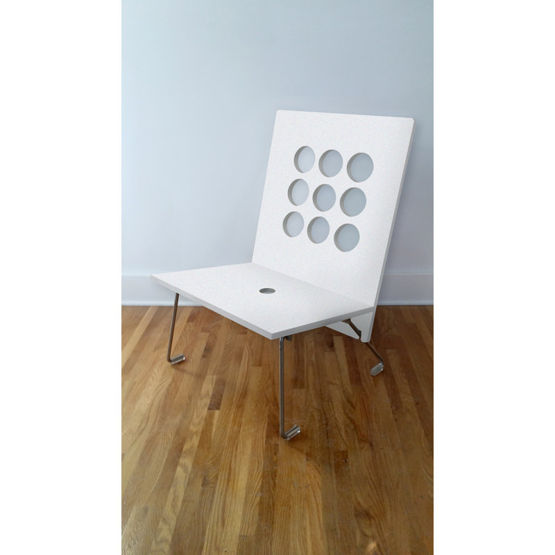 Kilmer Outdoor Lounge Chair, White