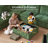 6 Seater Chenille Oversized Modular Sectional Sofa With Power Recliner Plush Cloud Couch With Headrest Convertible Deep L-shaped With Corner And Storage Ottoman-1952067359