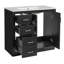 36'' Bathroom Vanity With Ceramic Sink Combo,Bathroom Storage Cabinet, Freestanding Vanity Set With 3 Drawers& Soft Closing Doors-478088128