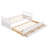 Daybed with Trundle, Functional Storage, Sleek Upholstery for Space-Saving Versatility in Any Room-1053531995