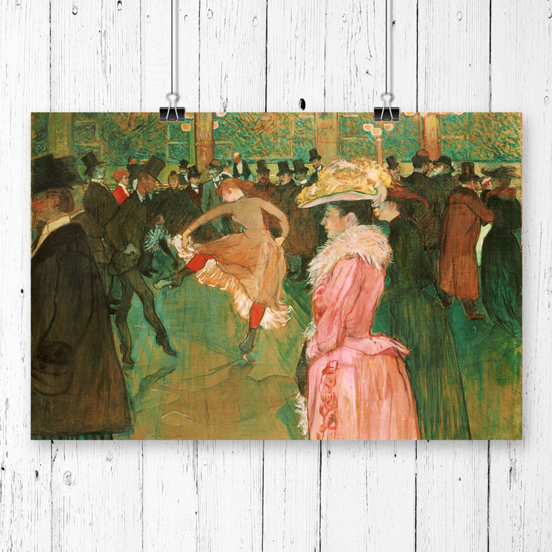 Henri De Toulouse-Lautrec - No Frame Print, 29.7 x 42cm