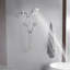 Pomme de douche à double fixation murale à 8 jets Rainfull et pomme de douche à main 2,5 gallons par minute-110483152