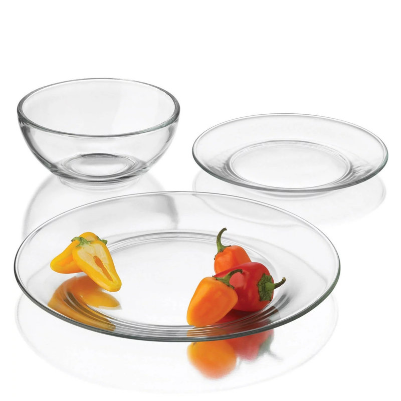 Ensemble de vaisselle en verre Element