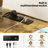 Twin Metal Loft Bed With L-Shaped Desk, Charging Station Loft Bed Frame Twin Size, Safety Guard & Ladder, No Box Spring Needed, Black