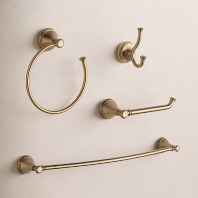 Cassidy Delta 4 Piece Bathroom Hardware Set