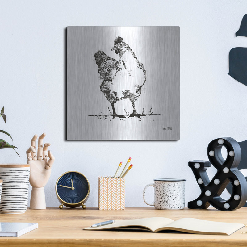 «Farmhouse Chicken» par House Fenway, H 12 po x l 12 po
