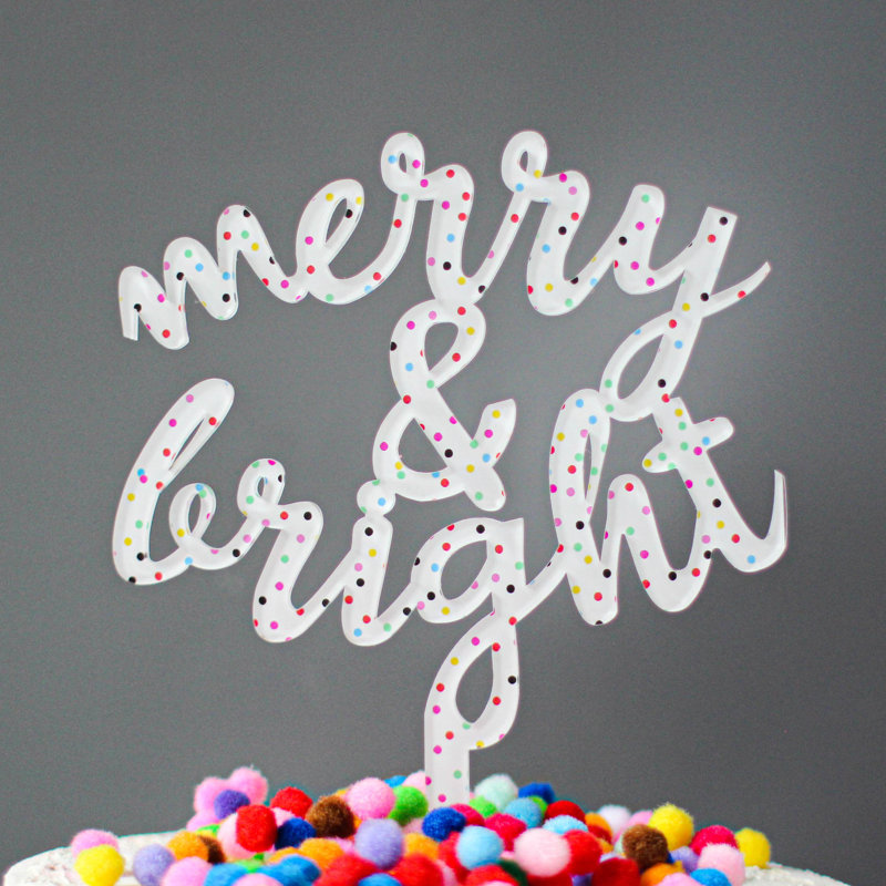 The Seasonal Aisle Joiner Cake Topper