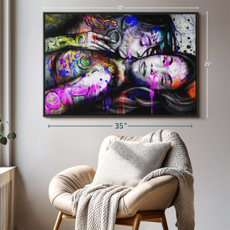 " African Affection ", 37" H x 25" W